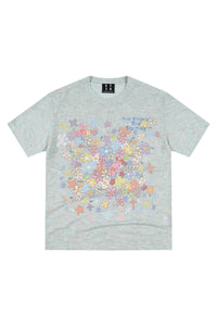 MEDM Dream Bubble Manga Flower All Over Print Heather Tee