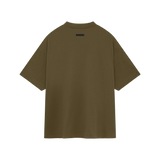 Fear Of God Essentials FW24 Jersey Crewneck Tee Olive