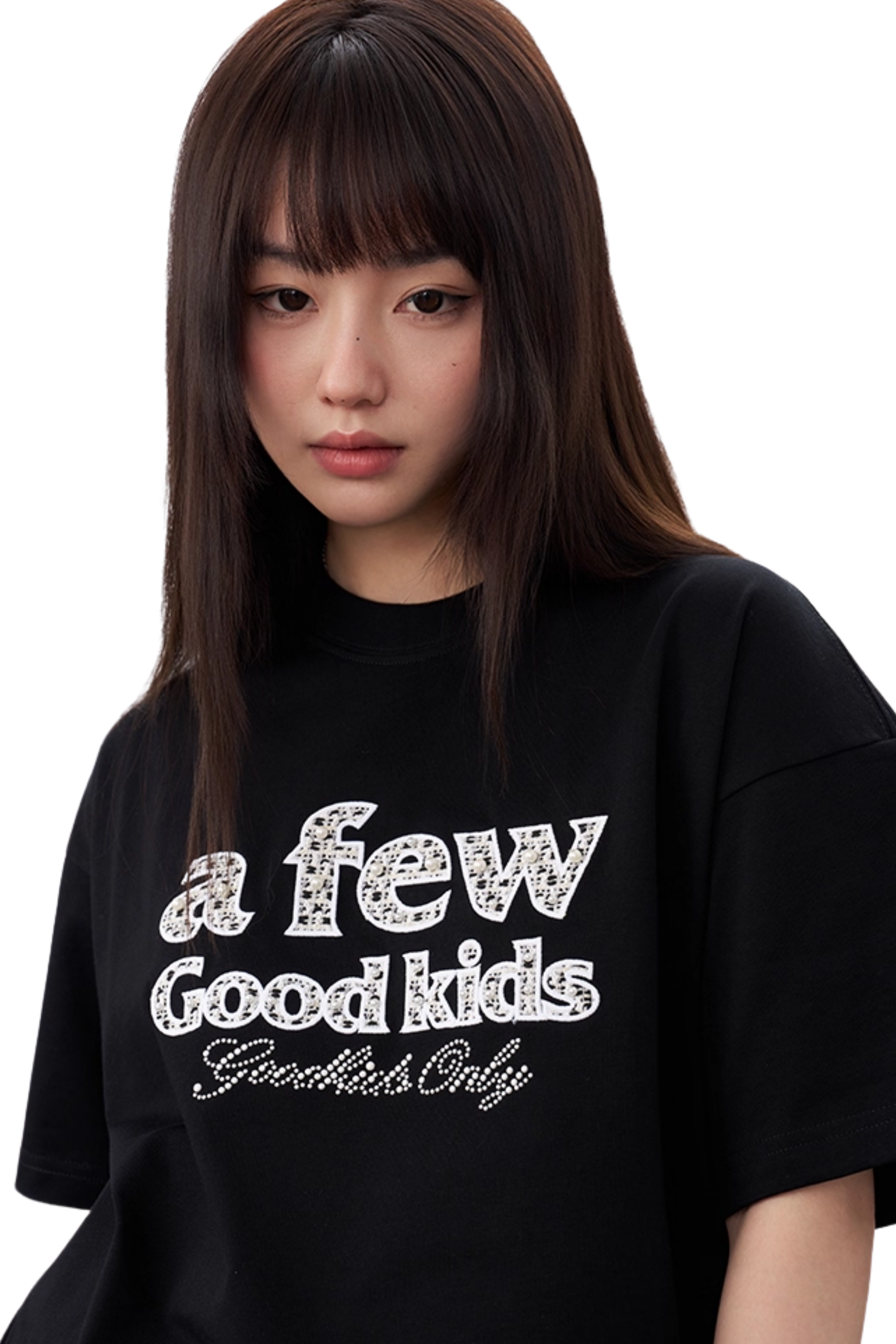 AFGK Colour Patch Pearl Stone Tee