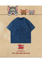 BJHG x Tom & Jerry Big Embroidery Tee