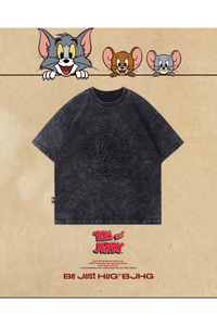 BJHG x Tom & Jerry Big Embroidery Tee