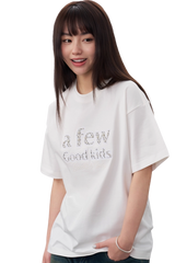 AFGK Colour Patch Pearl Stone Tee