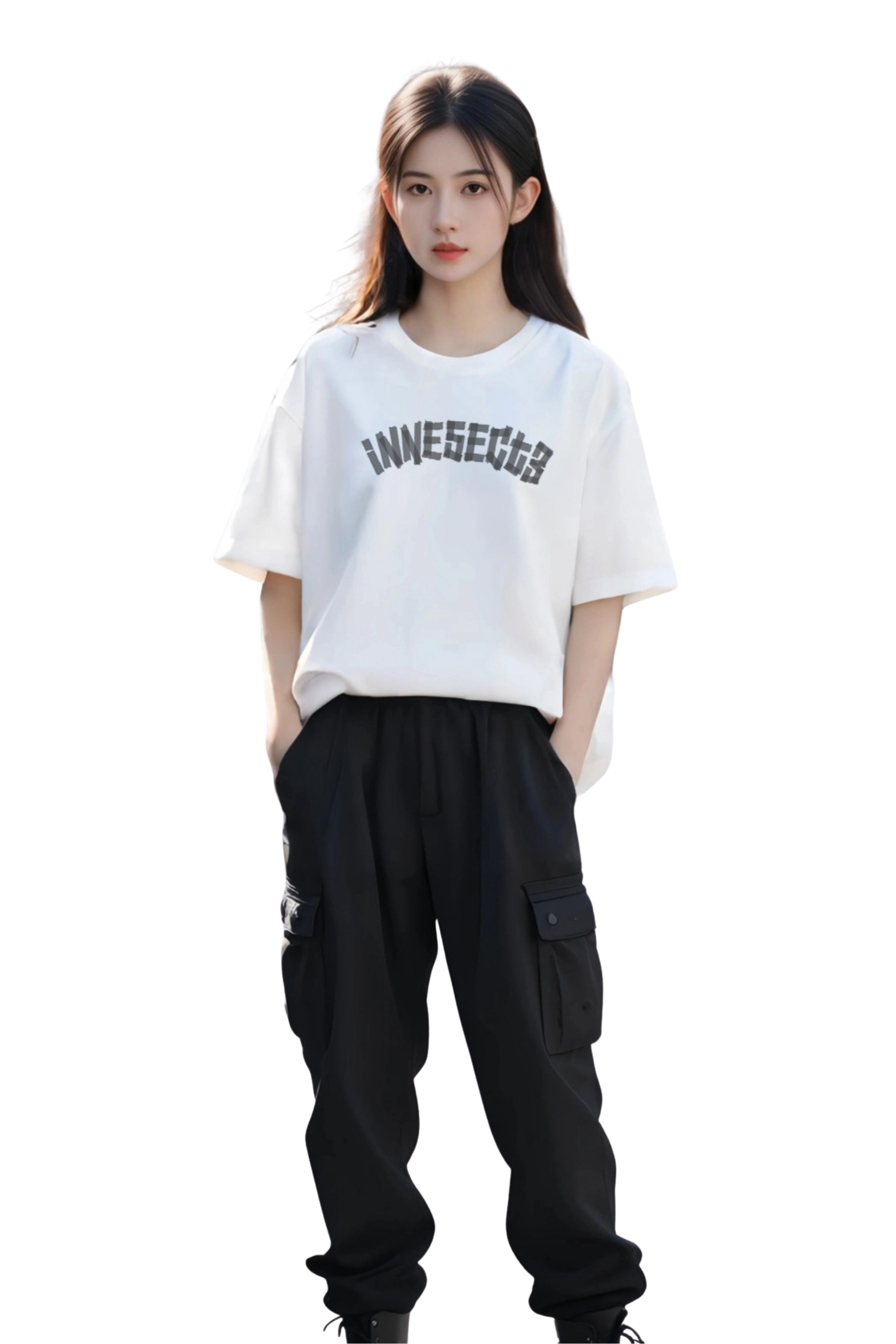 [Up 1 Size] Innersect Shoulder Logo Tee