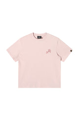 DangerousPeople DSP｜Dashed Horse Print 3D Embroidery Sorona Short‑Sleeve T‑Shirt