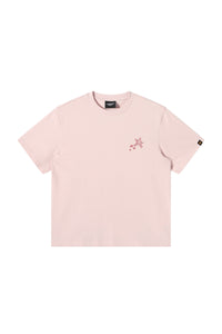 DangerousPeople DSP｜Dashed Horse Print 3D Embroidery Sorona Short‑Sleeve T‑Shirt