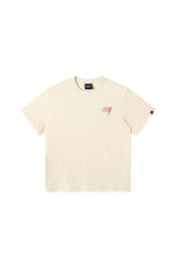 Dangerouspeople DSP Speed‑Theme Slogan Cotton Loose Couple Tee