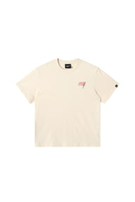 Dangerouspeople DSP Speed‑Theme Slogan Cotton Loose Couple Tee