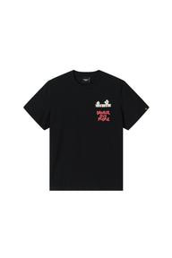 Dangerouspeople｜Popcorn Patch‑Pocket Loose Versatile T‑Shirt