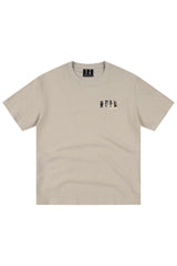 MEDM Heavyweight Embroidered Logo Crew Neck Tee