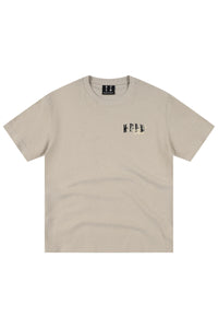 MEDM Heavyweight Embroidered Logo Crew Neck Tee