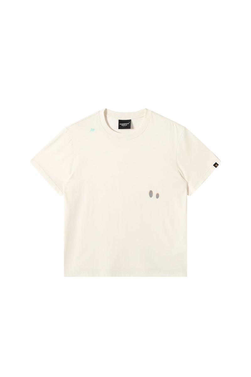 Dangerouspeople DSP Reflective Mint‑Vibe Sorona Sports Loose Tee