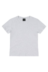 MEDM Letter Embroidery Heavyweight Basic Streetwear Tee