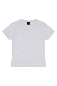 MEDM Letter Embroidery Heavyweight Basic Streetwear Tee