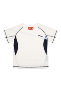 AFGK 7A Anti-Bacterial Flatlock Stitch T-Shirt, Unisex Loose Summer Sports Tee