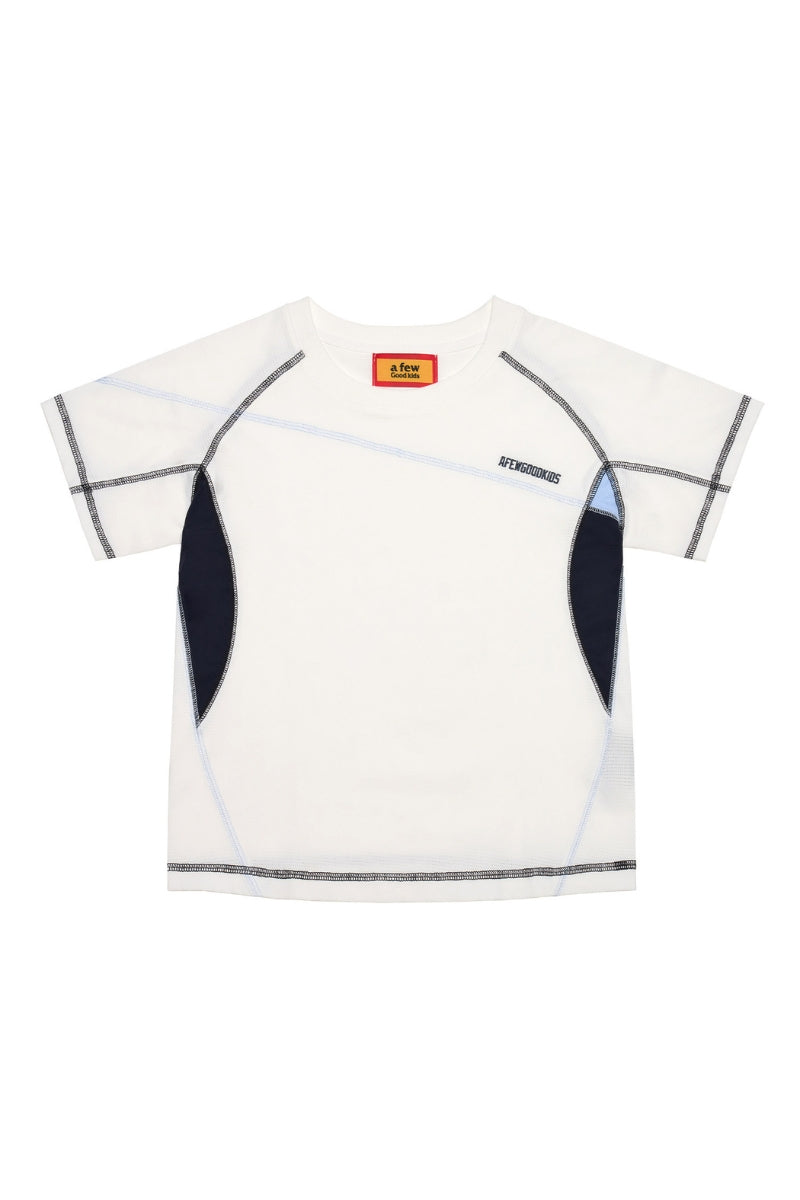 AFGK 7A Anti-Bacterial Flatlock Stitch T-Shirt, Unisex Loose Summer Sports Tee