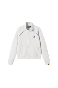 Dangerouspeople | Contrast Collar Zip Stand Collar Jacket