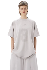 Masonprince No. 8 Jersey Style Cotton Tee