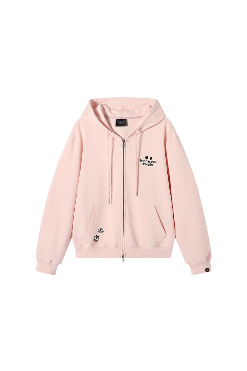 Dangerouspeople｜Double Zip Furry Ear Hoodie Streetwear