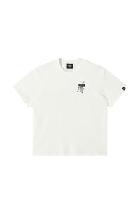 Dangerouspeople DSP Embroidered Small‑D Guitar Sorona Loose Unisex T‑Shirt