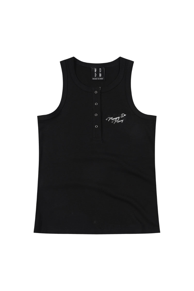 MEDM Dopamine Color 3D Embroidery Women Racerback Tank