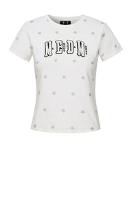 MEDM Graffiti Star Print Raglan Tee