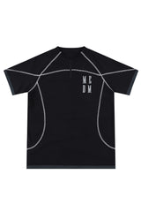 MEDM Plaid Half Zip Quick Dry Tee