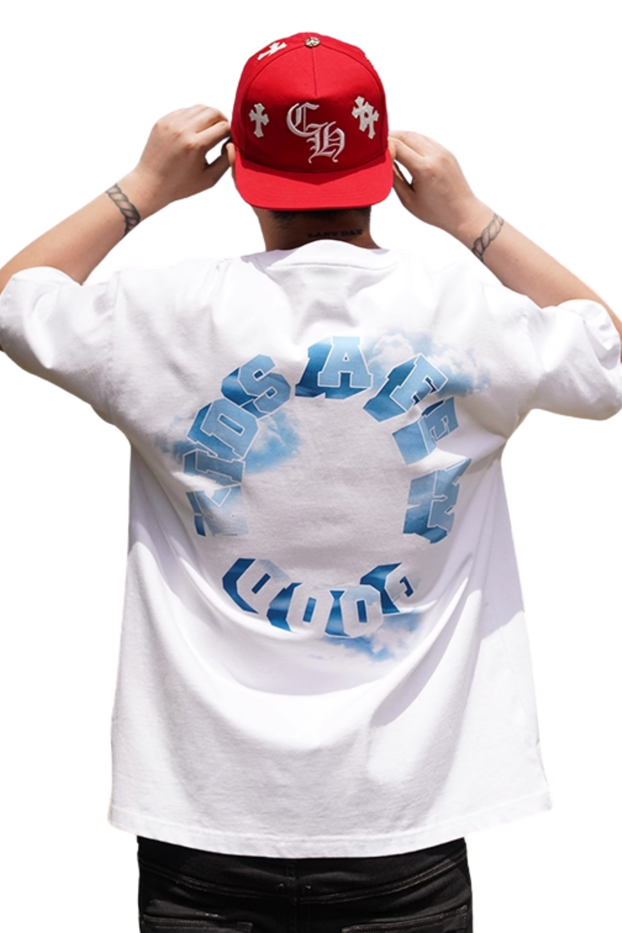 AFGK Cloudy Sky Ring Logo Tee