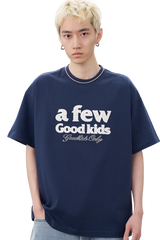 AFGK Colour Patch Pearl Stone Tee