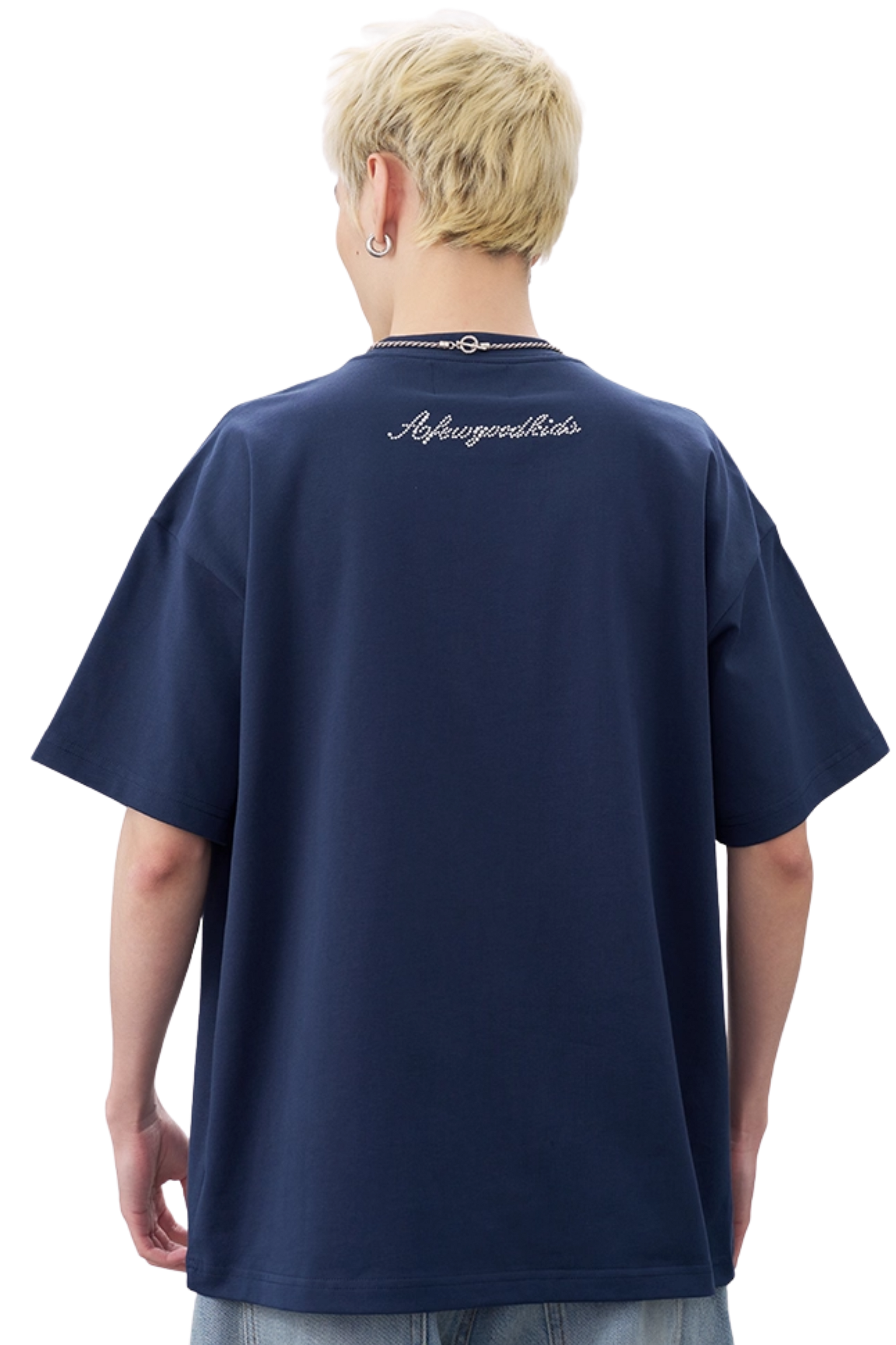 AFGK Colour Patch Pearl Stone Tee