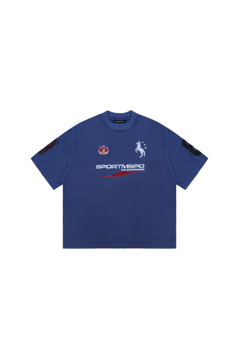 MASONPRINCE Warhorse Vintage Composite Craft Polo‑Shirt