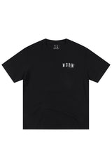 MEDM Heavyweight Embroidered Logo Crew Neck Tee