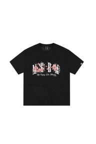 MEDM Cherry Embroidery Loose Cotton Tee