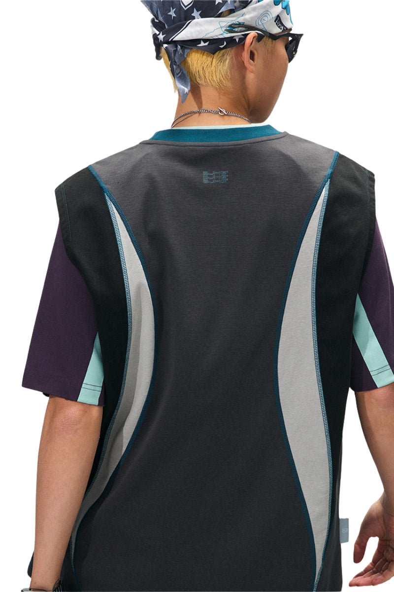 BJHG Men Quick‑Dry Sleeveless Tank Top 2026 New Summer Fitness Outerwear Vest