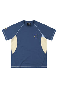MEDM Gradient Wave Letter Print Tee