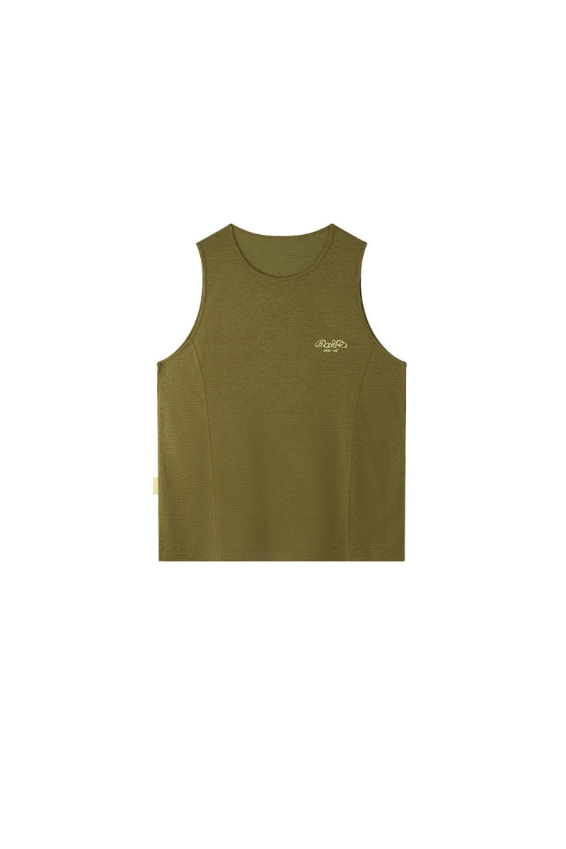 BJHG Men Quick‑Dry Sleeveless Tank Top Outdoor Gym Sport Vest