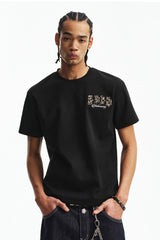 MEDM Jelly Air Cotton Double-Layer Leather Small Four-Character Short Sleeve