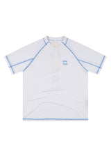 MEDM Plaid Half Zip Quick Dry Tee