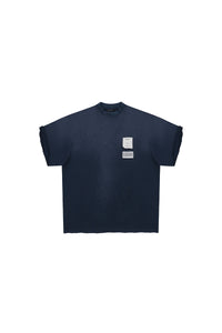 MASONPRINCE Art Stitch Irregular Distressed T-Shirt