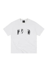 MEDM Star Patch Print Cotton Couple Tee