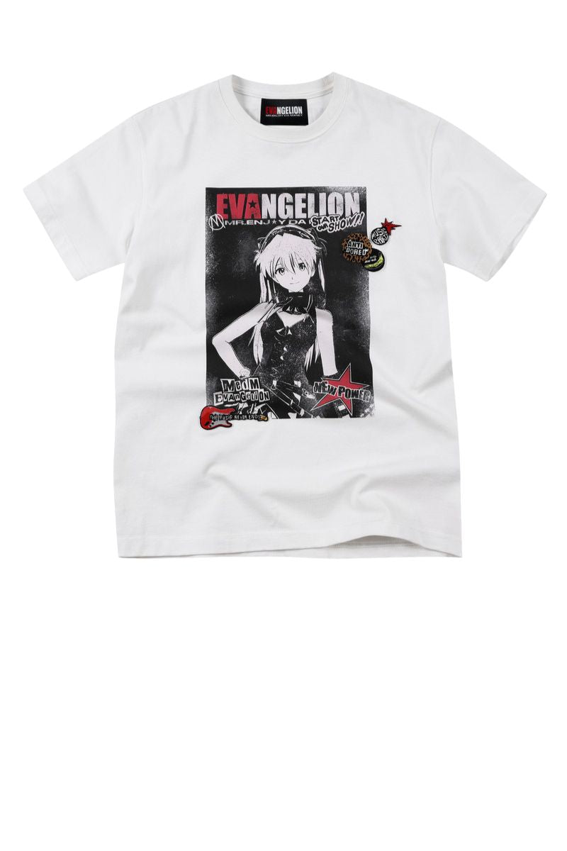 MEDM x EVA NEVER END Series Character Poster T-Shirt