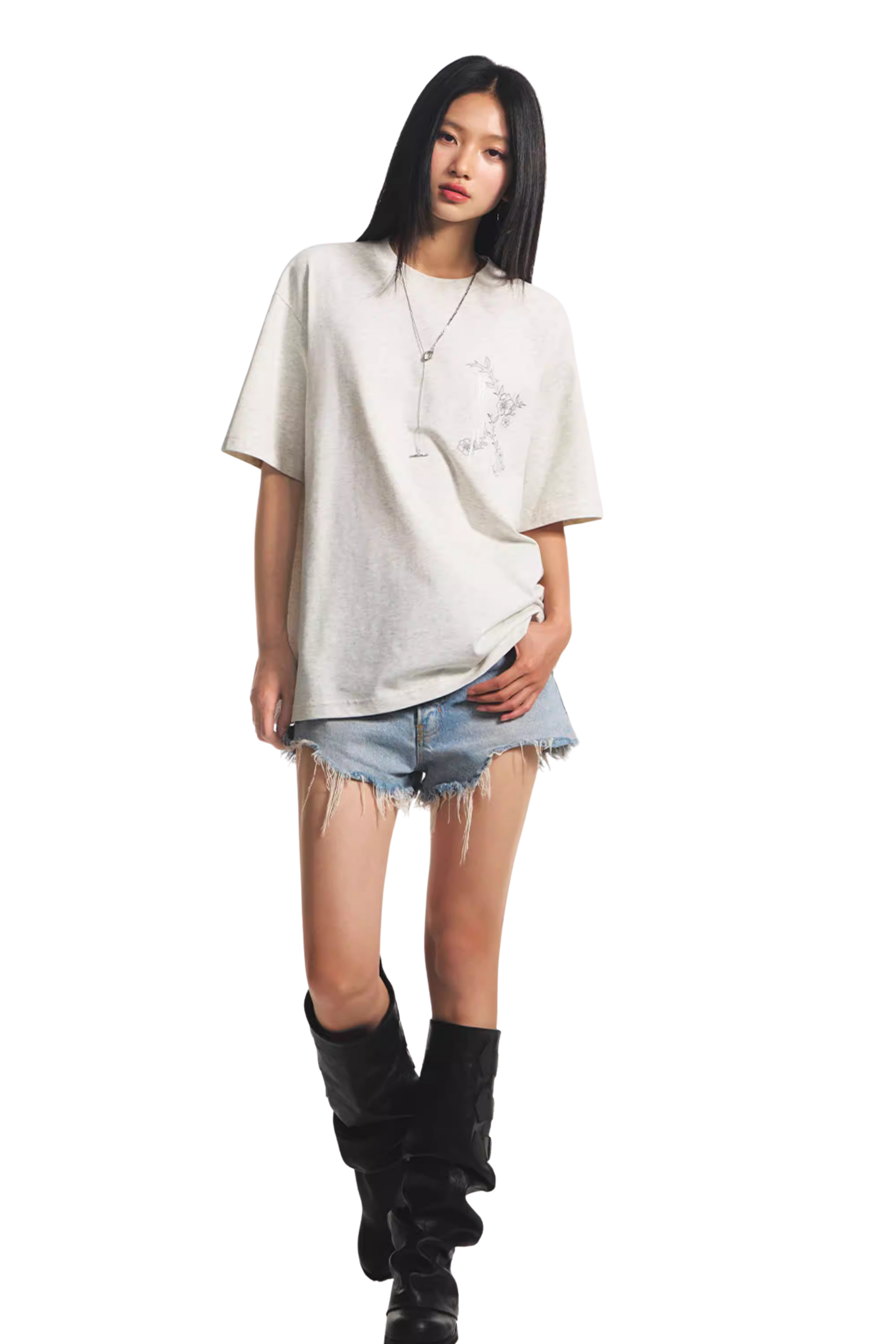 MEDM Floral Sorona Tee