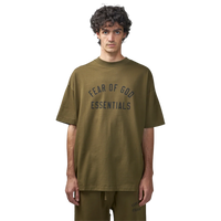 Fear Of God Essentials FW24 Jersey Crewneck Tee Olive