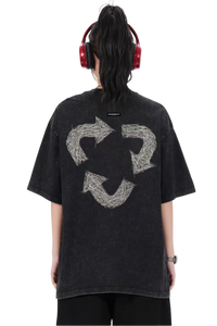 [Up 1 Size] Innersect Recycle Logo Tee