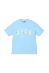 AFGK Rainbow Rhinestone Embroidery Patch Tee