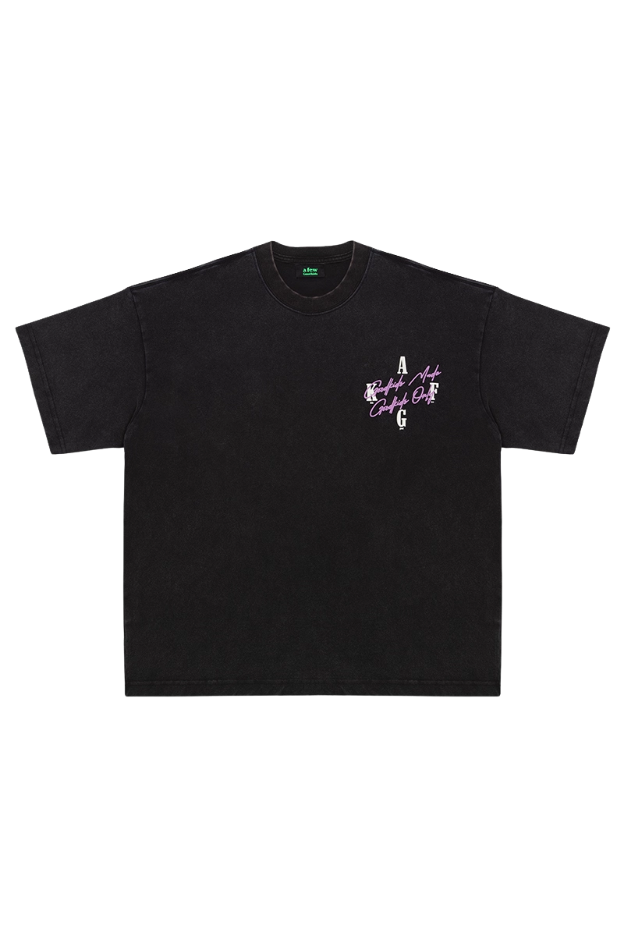AFGK Washed Basic Four Point Tee