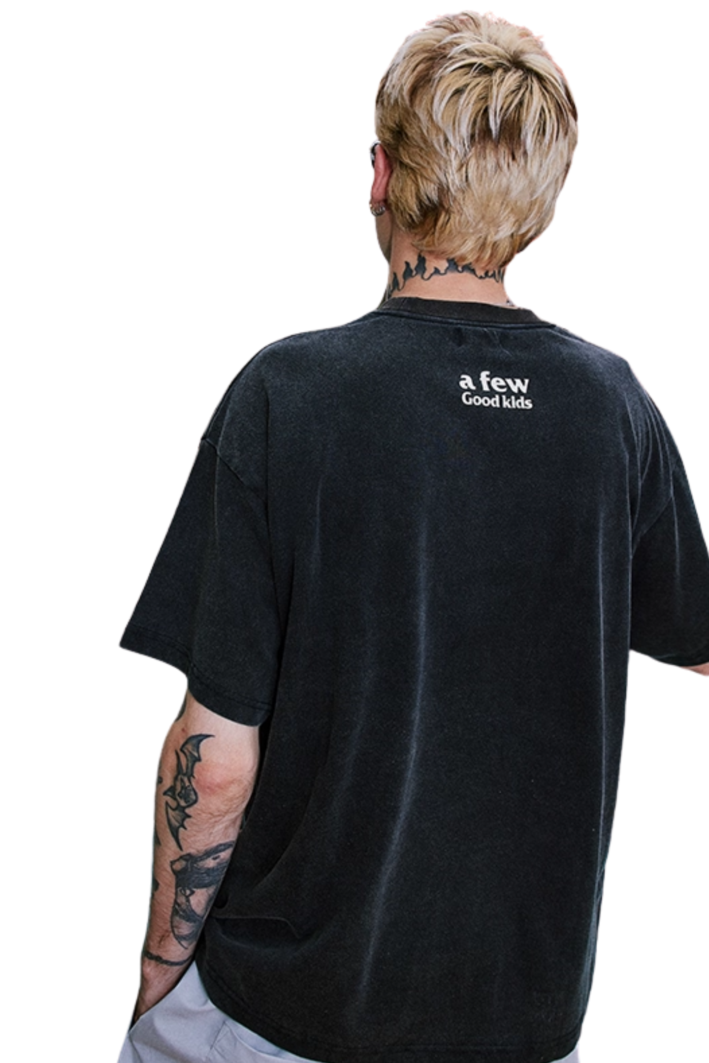 AFGK Washed Basic Four Point Tee