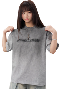 AFGK SS25 Gradient Washed Print Tee