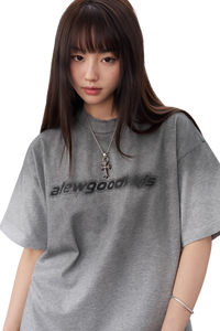 AFGK SS25 Gradient Washed Print Tee