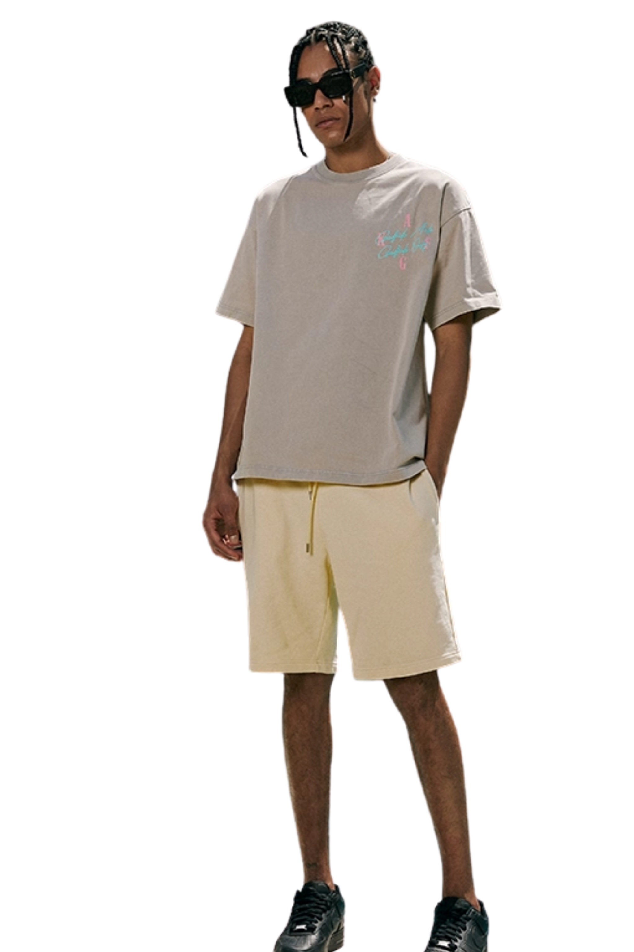 AFGK Washed Basic Four Point Tee