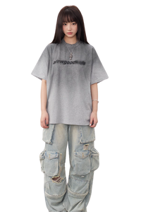 AFGK SS25 Gradient Washed Print Tee